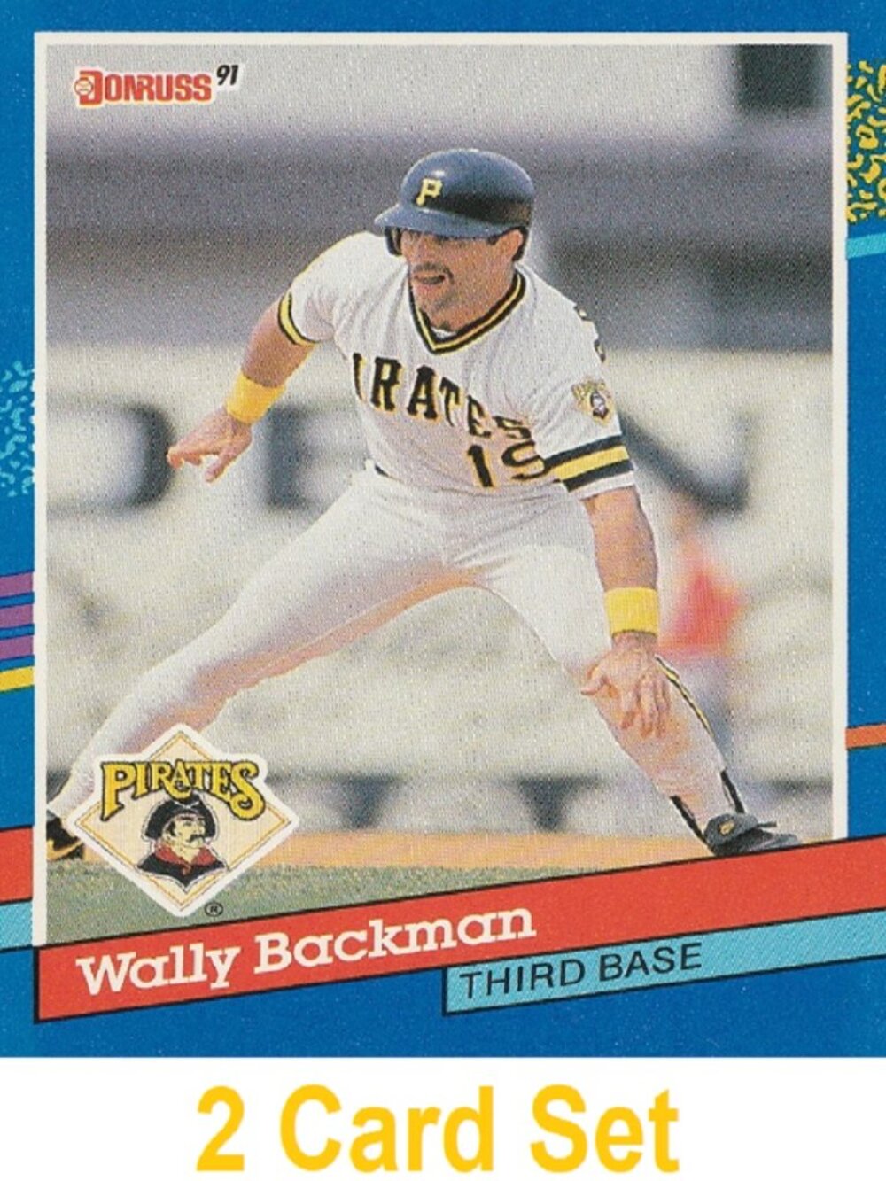 Wally Backman Baseball Card Collection